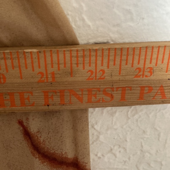 Trueworths Maxi Dress Size 38 Cream Tan Abstract Floral - Sleeveless Maxi Boho - Picture 8 of 9